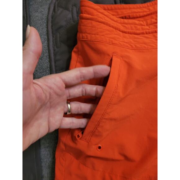 Athleta Hudson Shorts Orange Size 10T Pockets Style 211376-03 EUC - Picture 6 of 11